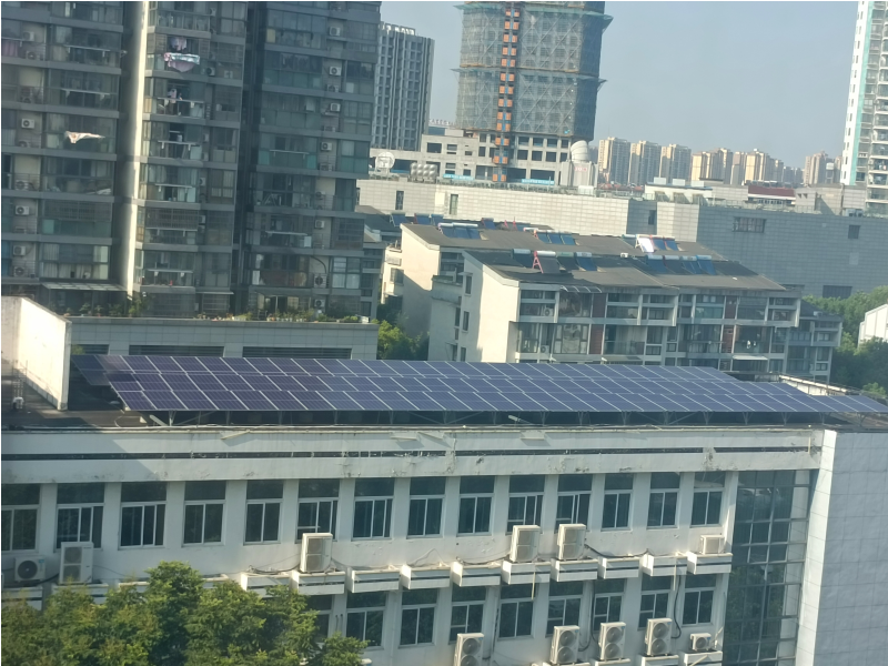 安徽宣城市直首個集中辦公區(qū)分布式光伏發(fā)電項目投入使用